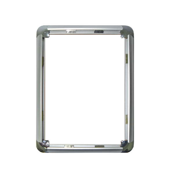 Aluminium Snap Poster Frame with Plastic Chrome Corner PF-CPF-01A/02A ALUCLASS SG